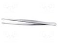 Tweezers; 115mm; for precision works; Blade tip shape: shovel IDEAL-TEK IDL-33A.SA.1
