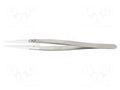 Tweezers; 135mm; Blade tip shape: flat; universal IDEAL-TEK IDL-72MZ.SA.0