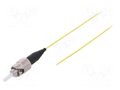 Optic fiber pigtail; ST/UPC; 2m; Optical fiber: 900um; yellow FIBRAIN FIBRAIN-PIG-009