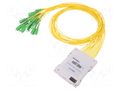 Transition: splitter; SC/APC,both sides; Input: SC/APC; Gold FIBRAIN FIBRAIN-SPLIT-007
