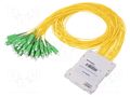 Transition: splitter; SC/APC,both sides; Input: SC/APC; Gold FIBRAIN FIBRAIN-SPLIT-009