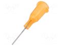 Needle: steel; 0.5"; Size: 23; straight; 0.33mm; Mounting: Luer Lock FISNAR FIS-23-1/2-ES