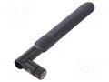Antenna; LTE; 6dBi; angular,twist-on; 50Ω; -40÷85°C; male,SMA SR PASSIVES GSM-ANT-SV03