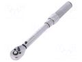 Wrench; torque; 250mm; 2.5÷20Nm; 1/4"; Kit: soft case YATO YT-07511