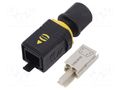 HPP V4 Power plug 48V/12A 4p w/o contact HARTING 09461454421