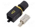 HPP V4 Power plug 48V/12A 4p w/o contact HARTING 09461454421