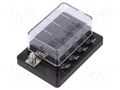 Fuse boxes; 19mm; 30A; screw; Leads: connectors; Leads dim: 6.4mm SCI R3-76C-01-3L104