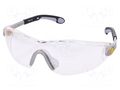 Safety spectacles; Lens: transparent; Classes: 1 DELTA PLUS DEL-VULC2PLIN