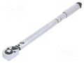 Wrench; torque; 465mm; 42÷210Nm; Mounting: 1/2"; Kit: soft case YATO YT-0760