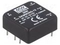 Converter: DC/DC; 30W; Uin: 18÷75VDC; Uout: 12VDC; Uout2: -12VDC MEAN WELL DKMW30G-12