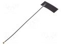 Antenna; LTE; 3dBi; 50Ω; 698÷960MHz,1710÷2700MHz; -40÷85°C; 0.1m SR PASSIVES GSM-ANT-FPC02