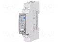Counter; digital,mounting; for DIN rail mounting; single-phase CARLO GAVAZZI EM111DINAV81XO1PFB