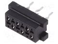 Connector: Micro-MaTch; socket; female; PIN: 6; straight; THT; 2x3 TE Connectivity 2178710-6/C
