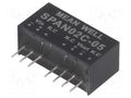 Converter: DC/DC; 2W; Uin: 36÷75VDC; Uout: 5VDC; Iout: 0÷400mA; SIP8 MEAN WELL SPAN02C-05