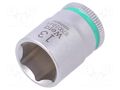 Socket; 6-angles,socket spanner; HEX 13mm; 1/4"; Zyklop WERA WERA.05003512001