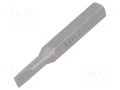 Screwdriver bit; slot; 2.5x0.4mm; Overall len: 28mm; MICRO WIHA WIHA.40605