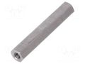 Screwed spacer sleeve; 60mm; Int.thread: M6; hexagonal DREMEC TFF-M6X60/DR149