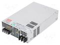 Power supply: switching; for building in,modular,programmable MEAN WELL CSP-3000-120