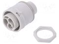 Connector: AC supply; push-in; male; 16A; 250V; ways: 3; 0.5÷2.5mm2 AAG STUCCHI 3701/A