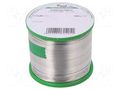 Tin; lead free; Sn99Ag0,3Cu0,7; 0.8mm; 500g; reel; 216÷227°C; 3% CYNEL SAC0307-0.8/0.5