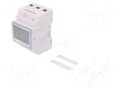 Counter; digital,mounting; for DIN rail mounting; three-phase CARLO GAVAZZI EM340DINAV23XS1X