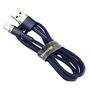 Baseus Cafule USB-A / Lightning 1.5A QC 3.0 cable 2 m - blue-gold, Baseus 6953156290761 6953156290761