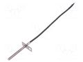 Sensor: temperature; Pt1000; 1000Ω; cl.B; Body dim: Ø6x74mm TEWA TEMPERATURE SENSORS TT4PT1000B174293PL