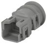 COVER, PLUG CONN, 2POS, BLK, PA 2363791-2