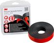 3M™ Dual Lock™ Reclosable Fastener SJ387B, Black, 25 mm x 2.5 m, 6.1 mm, Blister 7100123347