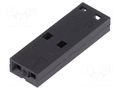 Connector: wire-wire/PCB; plug; female; PIN: 2; SL; for cable MOLEX MX-50-57-9002