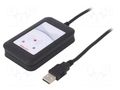 RFID reader; 4.3÷5.5V; USB; antenna; Range: 100mm; 88x56x18.5mm ELATEC T4BT-FB2BEL2