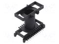 Coil former: with pins; plastic; THT; H: 39.1mm; X1: 55.88mm; 2x12 WEISSER WE-3757