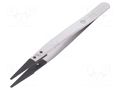 Tweezers; strong construction,replaceable tips; ESD IDEAL-TEK IDL-2ACFR.SA.1