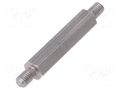 Screwed spacer sleeve; 35mm; Ext.thread: M5; hexagonal DREMEC TMM-M5X35/DR448
