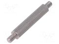 Screwed spacer sleeve; 40mm; Ext.thread: M5; hexagonal DREMEC TMM-M5X40/DR448