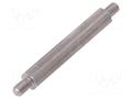 Screwed spacer sleeve; 50mm; Ext.thread: M5; hexagonal DREMEC TMM-M5X50/DR448
