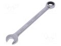 Wrench; combination spanner,with ratchet; 25mm YATO YT-0203