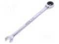 Wrench; combination spanner,with ratchet; 7mm YATO YT-01907