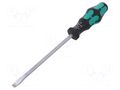 Screwdriver: standard; slot; 7x1.2mm; Blade length: 150mm WERA WERA.334/12/70
