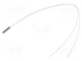 Sensor: temperature; Pt100; 100Ω; cl.B; Body dim: Ø3x12mm TEWA TEMPERATURE SENSORS TT4PT100BT180C312