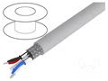 Wire; 1x2x15AWG,1x2x18AWG; DeviceNet; stranded; Cu; PVC; grey; none HELUKABEL DEVICENET1815