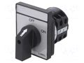 Switch: cam switch; Stabl.pos: 2; 16A; OFF-ON; for building in LUMEL PKT3-C60L3XXOFA000