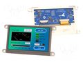 Display: TFT; 4.3"; 480x272; Illumin: LED; Dim: 127.6x69.3x7.9mm 4D Systems GEN4-4DCAPE-43T