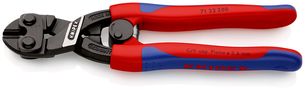 KNIPEX 71 32 200 CoBolt® Compact Bolt Cutter with slim multi-component grips black atramentized 200 mm 71 32 200 4003773066880