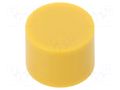 Button; push-in; none; 7mm; -25÷70°C; round; yellow OMRON Electronic Components B32-1630