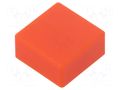 Button; push-in; none; 5.5mm; -25÷70°C; square; orange OMRON Electronic Components B32-1320