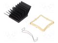 Heatsink: extruded; grilled; BGA; black; L: 29mm; W: 29mm; H: 19.5mm Advanced Thermal Solutions ATS-51290R-C1-R0