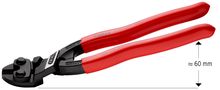 KNIPEX 71 41 200 CoBolt® Compact Bolt Cutter plastic coated black atramentized 200 mm 71 41 200 4003773066897