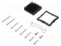 Heatsink: extruded; grilled; black; L: 31mm; W: 31mm; H: 9.5mm Advanced Thermal Solutions ATS-61310D-C1-R0