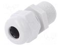 Cable gland; with long thread; PG11; IP68; polyamide; light grey OBO BETTERMANN OBO-2024306